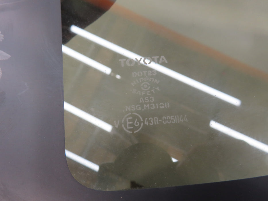 2013-2018 TOYOTA RAV4 REAR RIGHT PASSENGER SIDE QUARTER GLASS WINDOW OEM