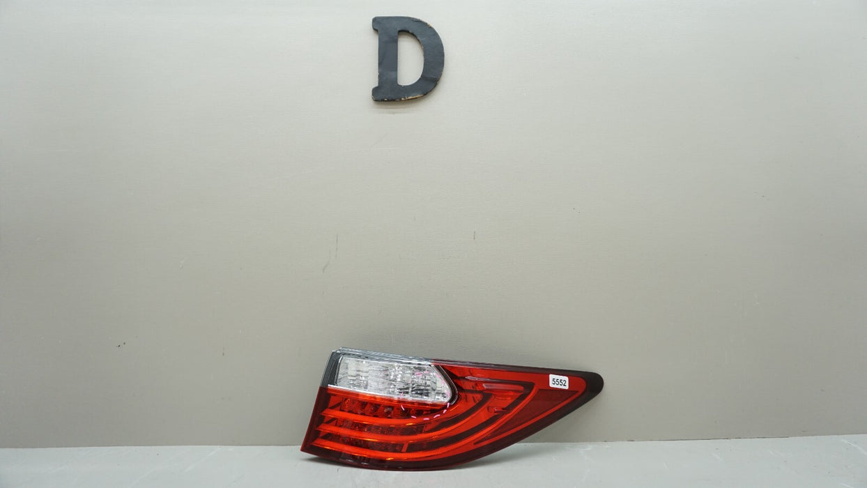 2013-2015 LEXUS ES350 ES300H REAR RIGHT PASSENGER SIDE TAIL LIGHT OEM 2014