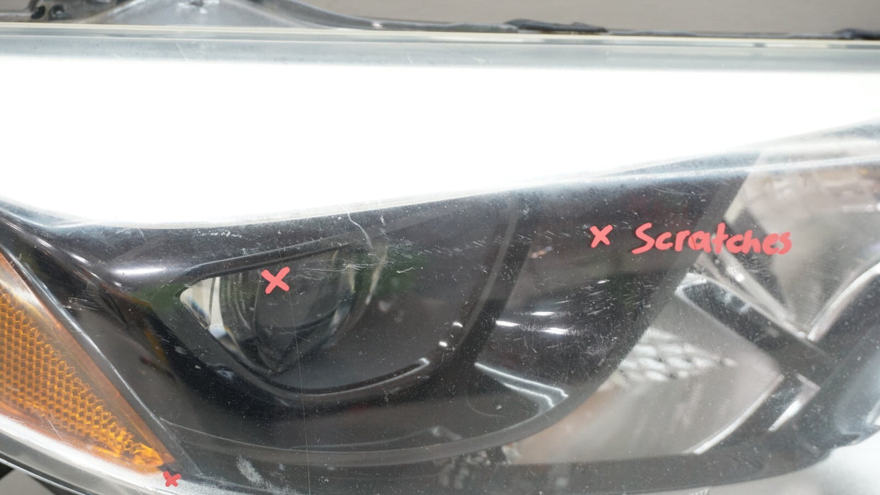 2014-2016 TOYOTA COROLLA FRONTRH RIGHT PASSENGER SIDE LED HEADLIGHT OEM
