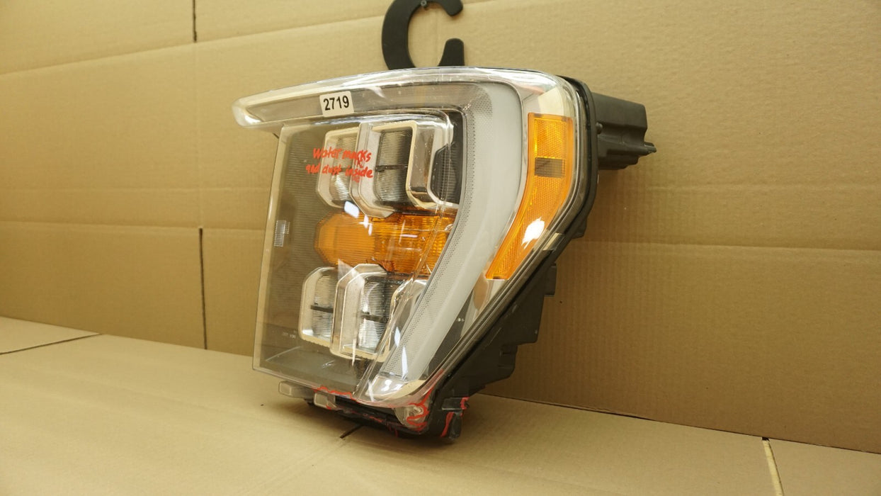 2021 2022 FORD F-150 FRONT LEFT DRIVERS SIDE HEADLIGHT FACTORY OEM 21 22