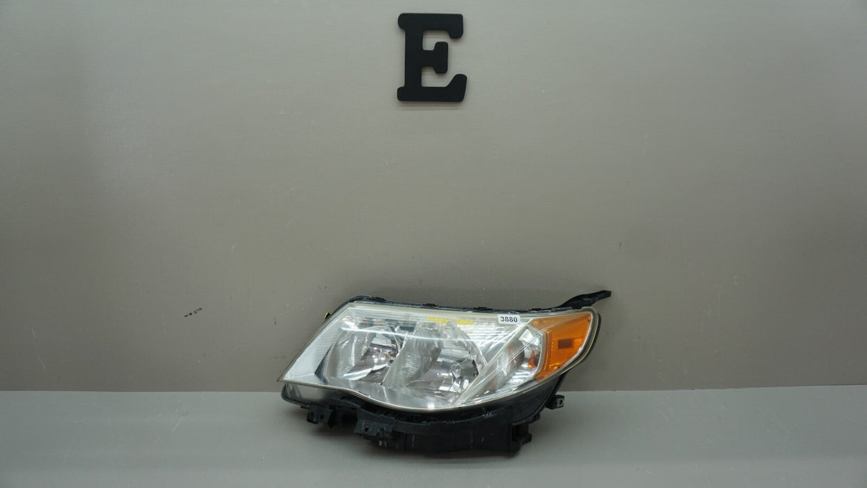2009-2013 SUBARU FORESTER FRONT LH LEFT DRIVER SIDE HALOGEN HEADLIGHT OEM