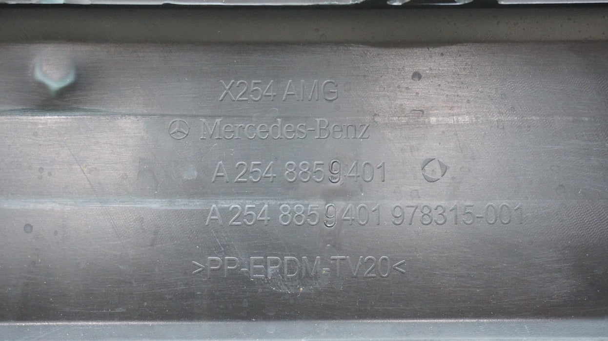2022-2025 MERCEDES-BENZ GLC CLASS AMG REAR LOWER BUMPER VALANCE OEM A2548859401