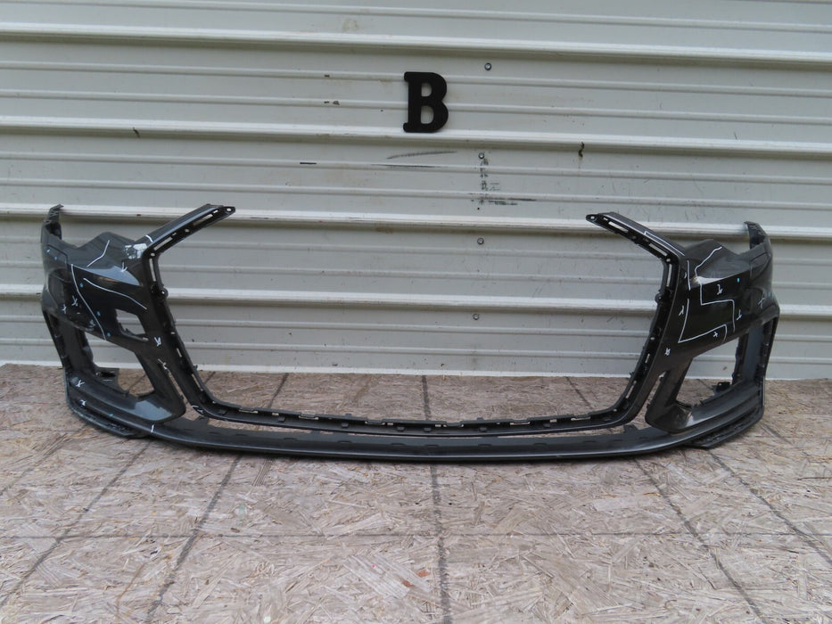 2019-2020 AUDI A6 QUATTRO 4DR SEDAN S-LINE FRONT BUMPER COVER OEM 4K0807437C
