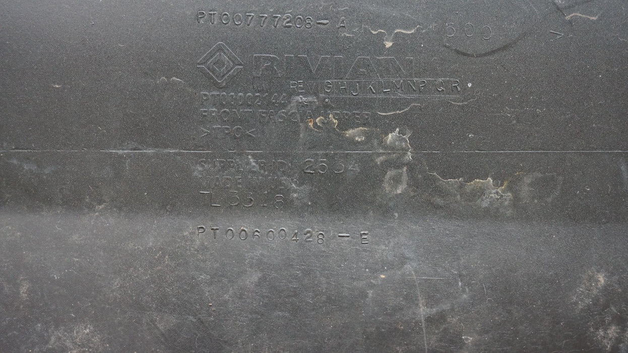 2022-2024 RIVIAN R1T R1S FRONT UPPER BUMPER COVER PANEL OEM PT00002144