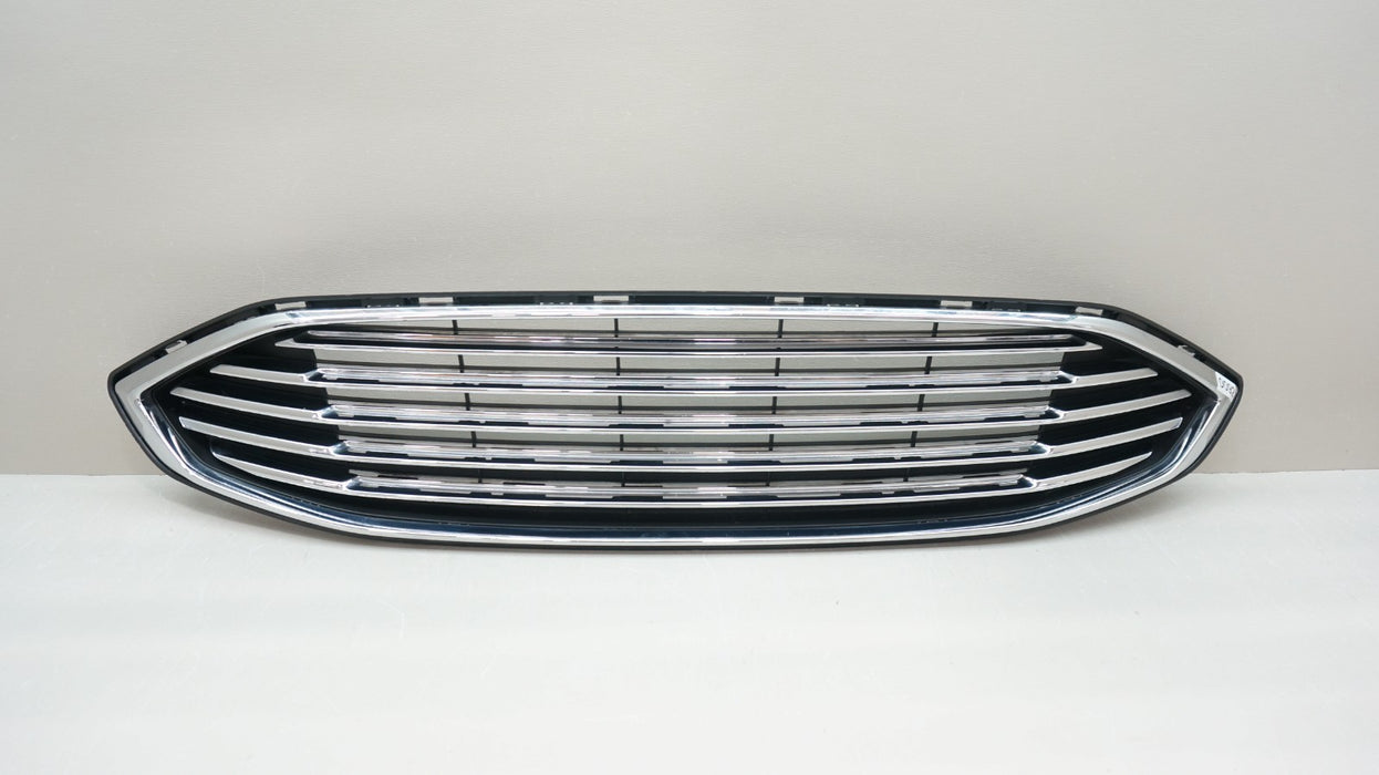 2017-2018 FORD FUSION FRONT UPPER BUMPER RADIATOR GRILLE OEM HS73-8150-AEW