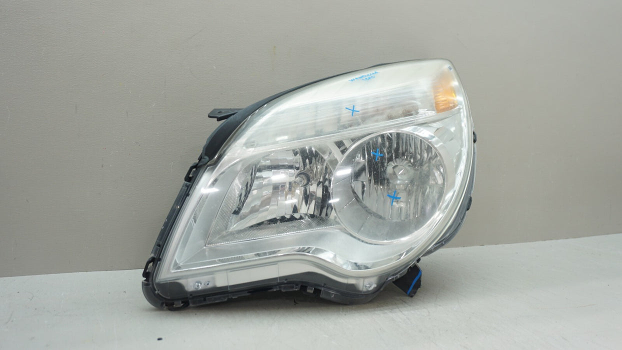 2010-2015 CHEVROLET EQUINOX FRONT LEFT DRIVER SIDE HEADLIGHT OEM