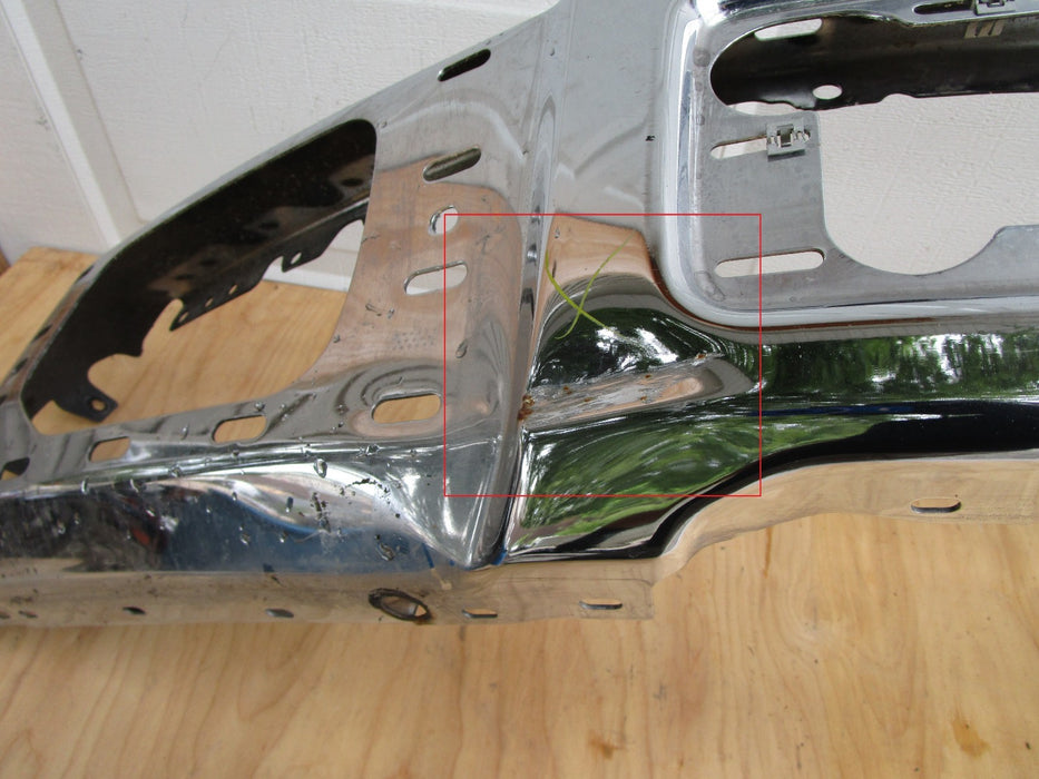15 16 17 FORD F150 F-150 FRONT METAL BUMPER COVER OEM