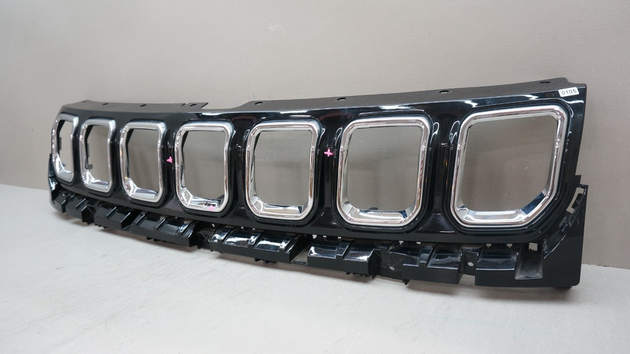 2022-2025 JEEP COMPASS FRONT UPPER RADIATOR GRILLE GRILL 6WQ68TRMAA OEM