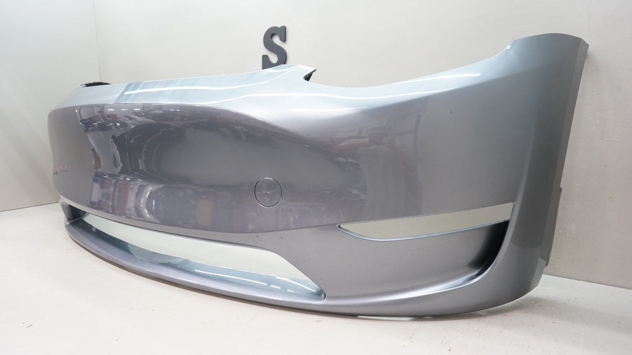 2020-2024 TESLA MODEL Y FRONT BUMPER COVER PANEL OEM 1493745-00-A