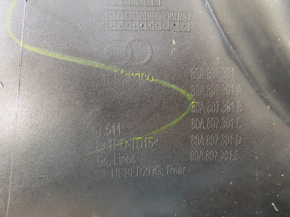 2018 2019 2020 AUDI Q5 REAR BUMPER COVER OEM 80A807385
