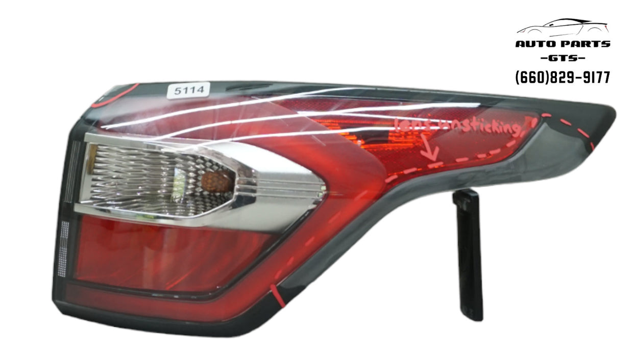 2017-2019 FORD ESCAPE RIGHT PASSENGER OUTER TAIL LIGHT LED OEM GJ54-13404-A