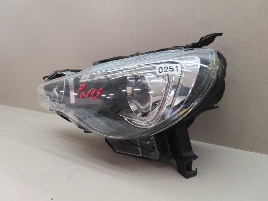 2013-2016 SUBARU BRZ FRONT LEFT DRIVER SIDE HEADLIGHT LAMP XENON OEM 39000-60082