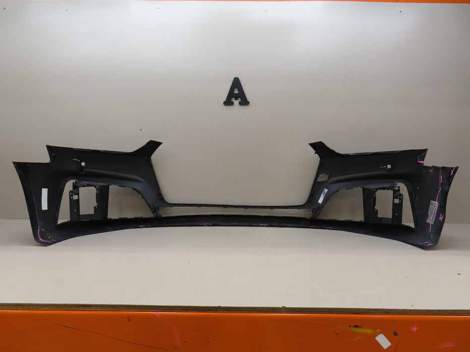 2017 2018 2019 AUDI A4 S4 B9 S-LINE FRONT BUMPER COVER OEM 8W0807437.F