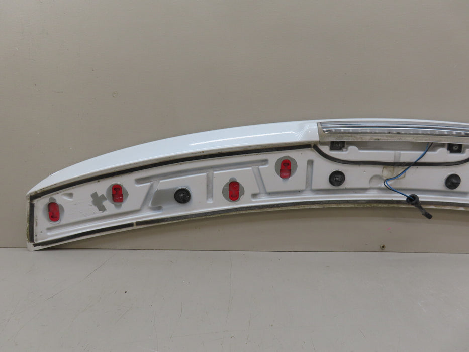 2012-2014 SUBARU LEGACY REAR WHITE TRUNK SPOILER OEM E721SAJ010