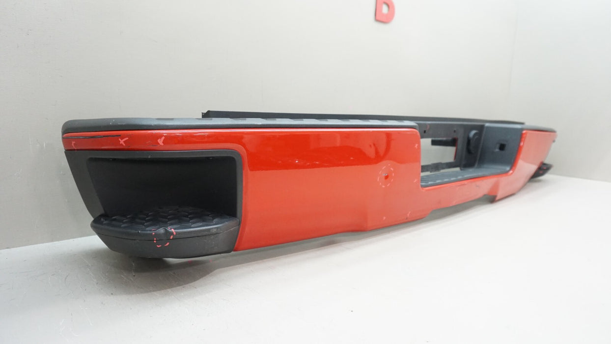 2014-2018 CHEVROLET SILVERADO GMC SIERRA 1500 REAR METAL BUMPER COVER OEM