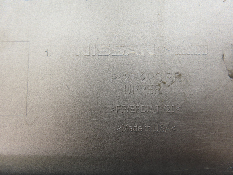2022-2024 NISSAN PATHFINDER REAR LOWER FINISHER BUMPER COVER OEM 85018-6TDOB