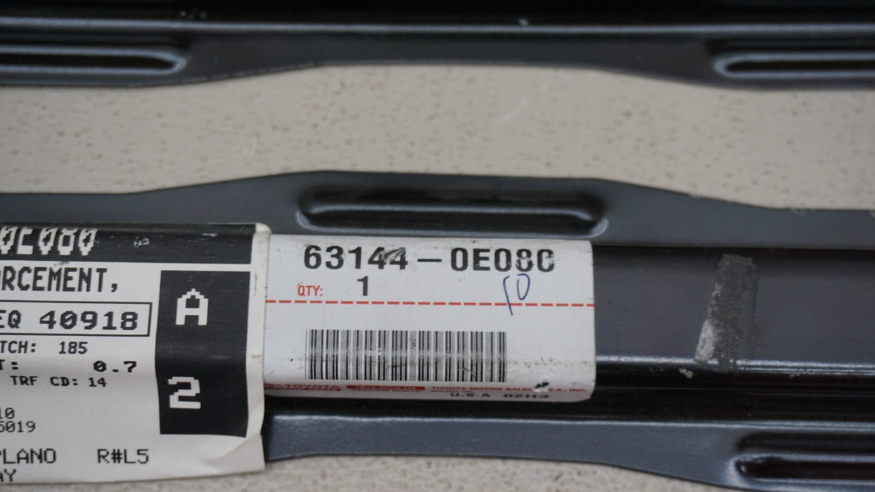 2010-2022 LEXUS GX460 ROOF RAIL REINFORCEMENT BRACKETS COMPLETE KIT 63148-50040