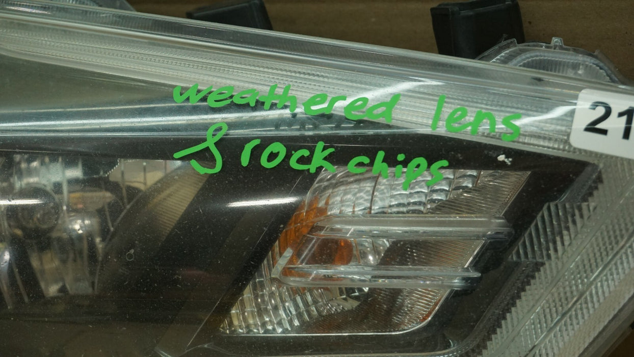 2016-2018 NISSAN MAXIMA FRONT RIGHT PASSENGER SIDE HEADLIGHT HALOGEN CAPA
