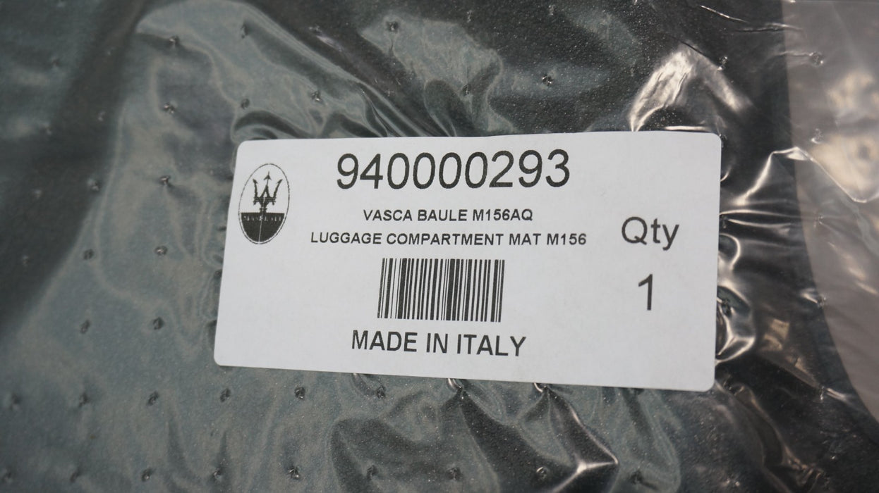 2014-2024 MASERATI QUATTROPORTE M156 TRUNK LUGGAGE COMPARTMENT FLOOR MAT OEM
