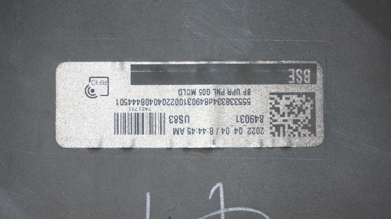 2019-2023 BMW X5 G05 FRONT BUMPER COVER PANEL OEM 5111-7421791