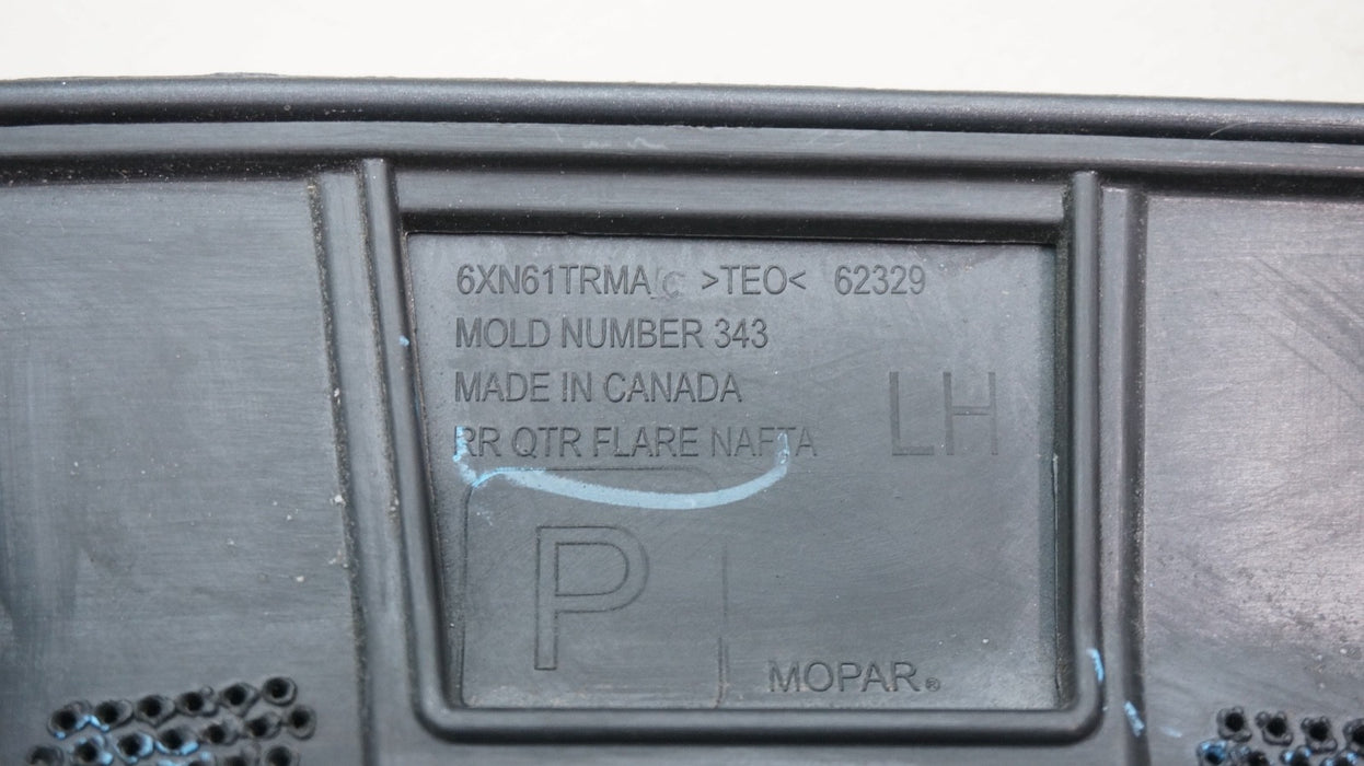 2021-2025 JEEP GRAND CHEROKEE REAR LEFT QUARTER WHEEL ARCH MOLDING OEM 6XN61TRMA