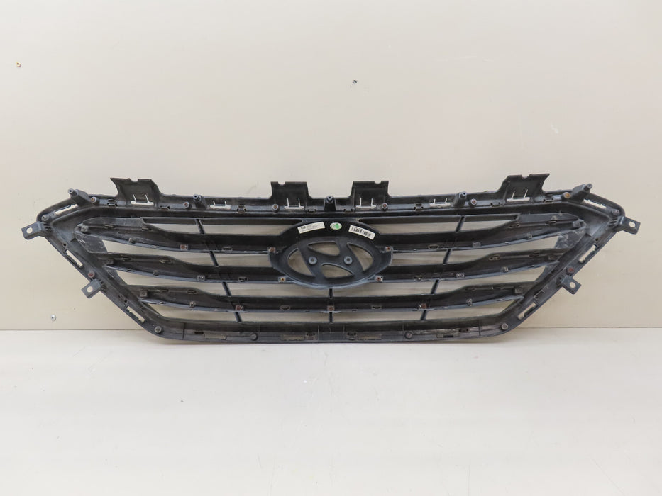 2015-2017 HYUNDAI SONATA FRONT UPPER RADIATOR GRILLE W/ EMBLEM OEM 86351-C2300