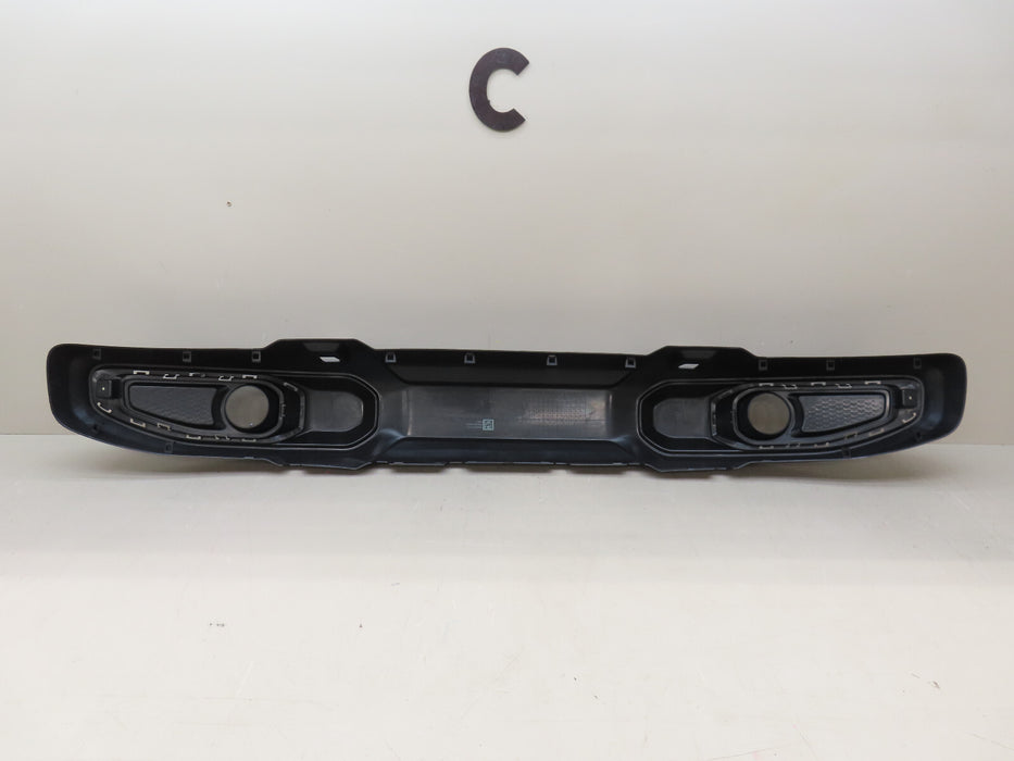 2018-2022 JEEP WRANGLER JL FRONT BUMPER COVER OEM 6BU44TRMAB