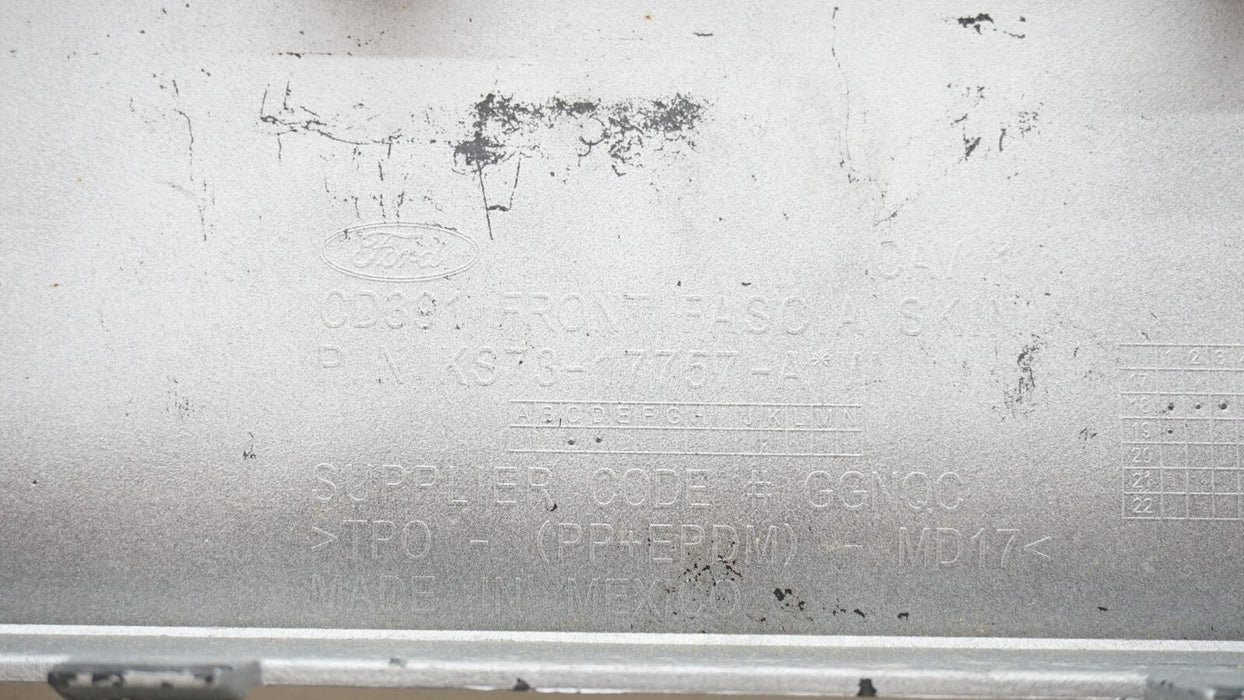 2019-2020 FORD FUSION FRONT BUMPER COVER PANEL OEM KS73-17757-A