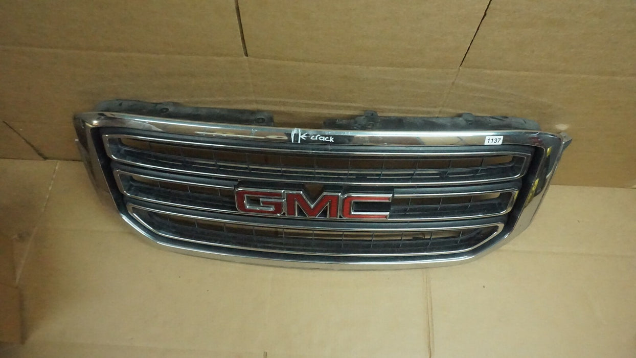 2015-2018 GMC YUKON XL FRONT GRILLE GRILL WITH EMBLEM 22936421 15 16 17 18 OEM