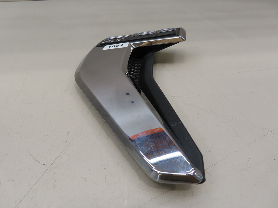 2021-2023 FORD F150 F-150 XLT LEFT DRIVER FENDER VENT NAMEPLATE OEM