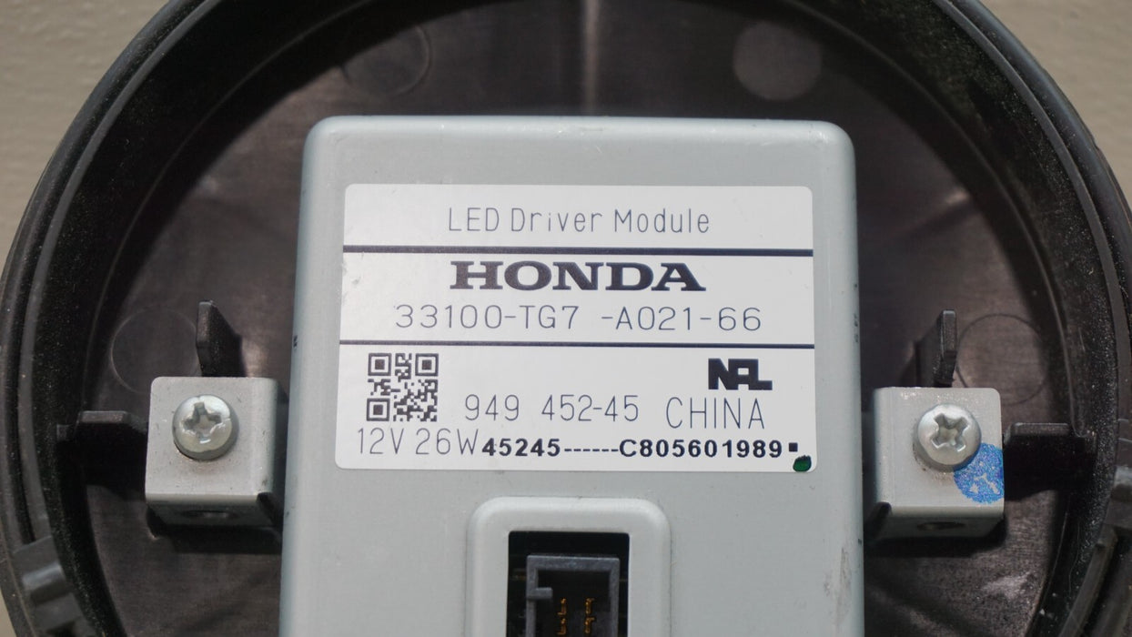 2016-2021 HONDA PILOT LED LEFT DRIVER SIDE HEADLIGHT MODULE OEM 33100TG7A021