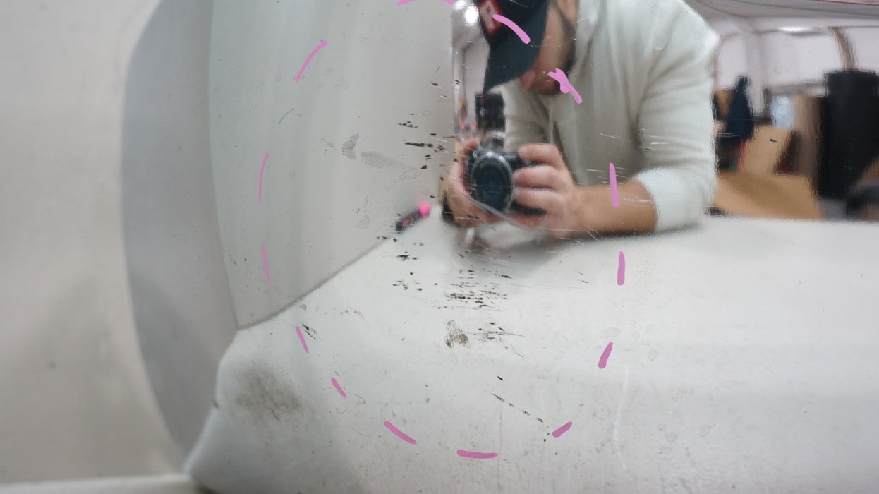 2019-2024 DODGE RAM 2500 3500 REAR CHROME METAL BUMEPR COVER 68576316AA OEM