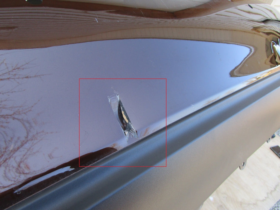 16 17 LEXUS ES350 ES300 REAR BUMPER COVER OEM