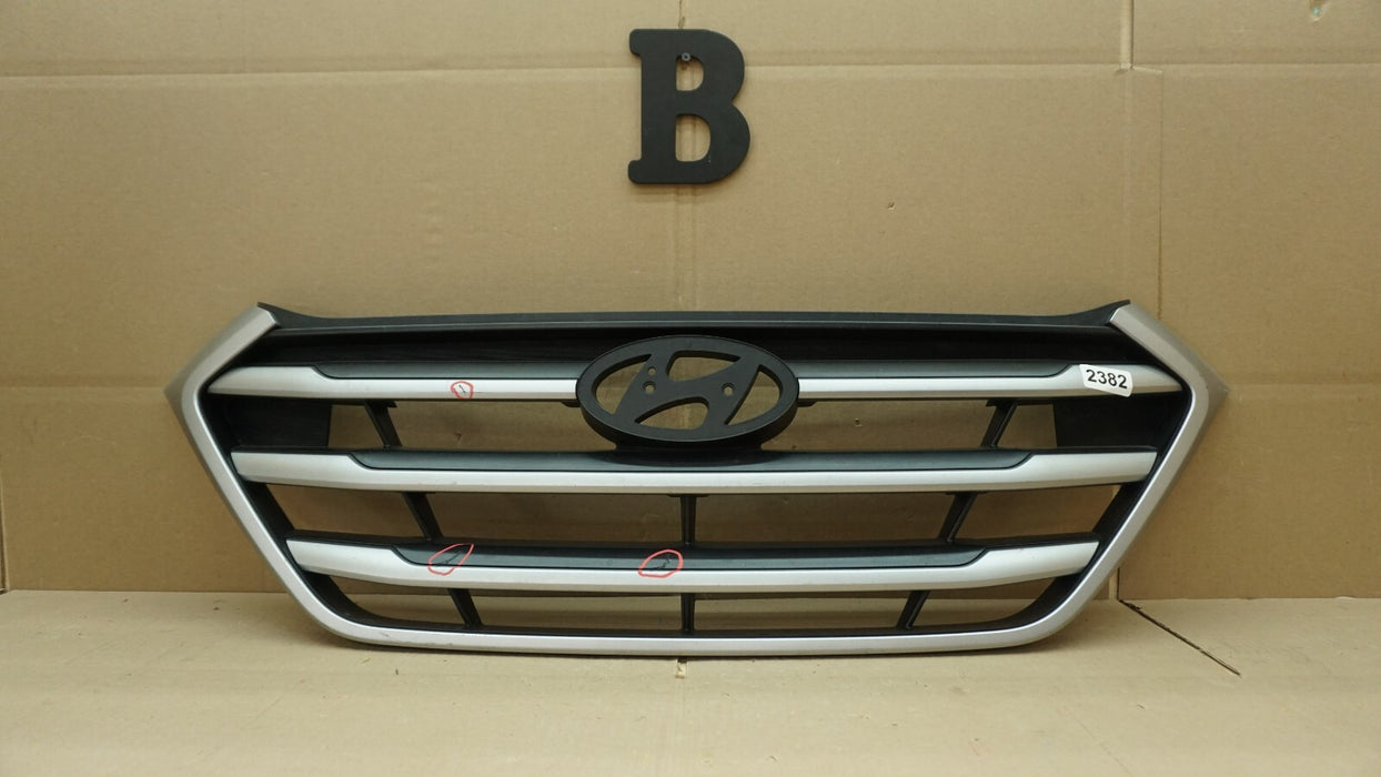 2016-2018 HYUNDAI TUCSON FRONT BUMPER UPPER GRILL GRILLE OEM 86351-D3000