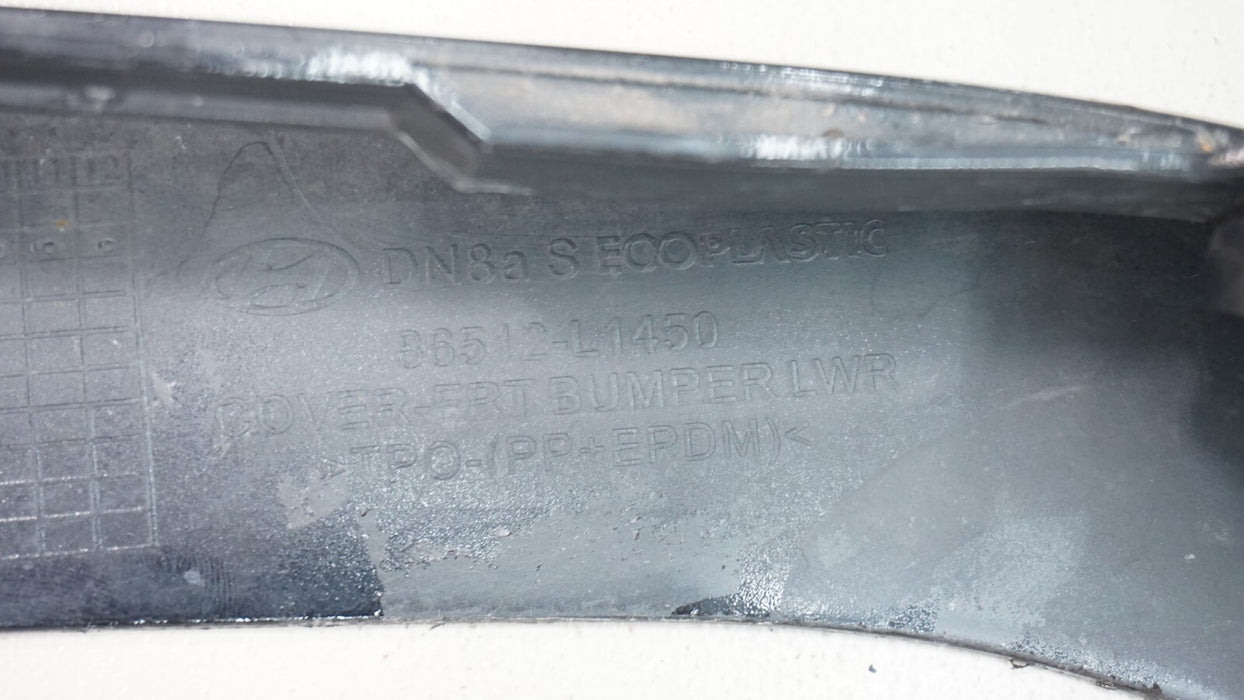 2021-2023 HYUNDAI SONATA FRONT LOWER BUMPER COVER VALANCE OEM 86512-L1450