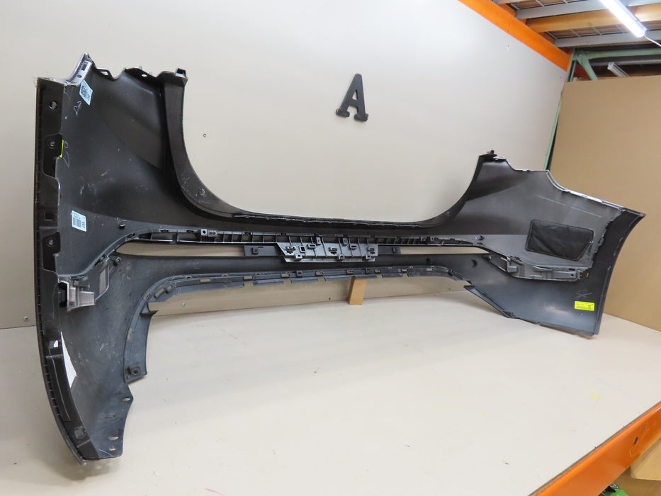 2021 2022 2023 HYUNDAI SANAT FE REAR BUMPER COVER W/VALANCE OEM