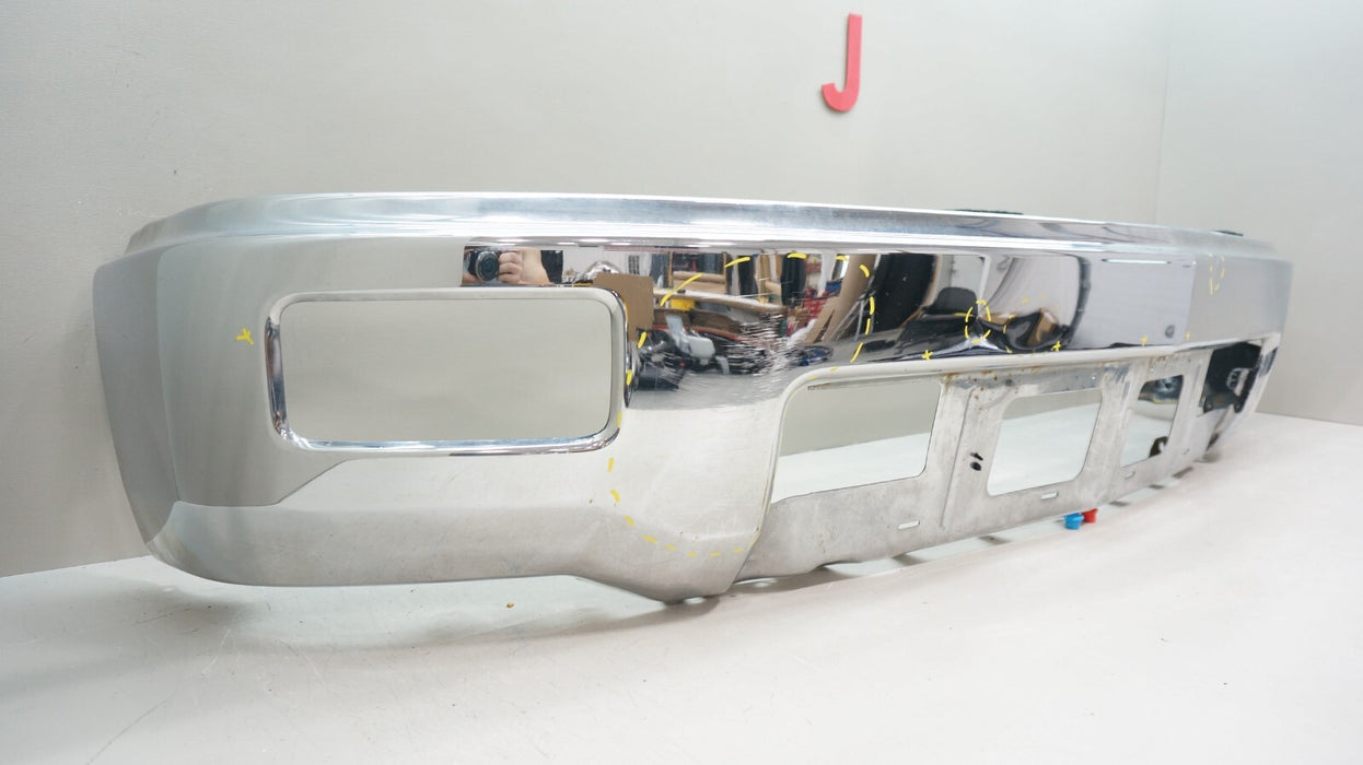 2014-2015 CHEVROLET SILVERADO 1500 FRONT METAL BUMPER COVER OEM