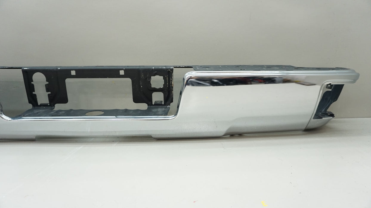 2014-2018 CHEVROLET SILVERADO SIERRA 1500 REAR METAL BUMPER COVER OEM