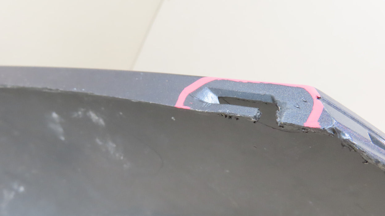 2012-2016 TESLA MODEL S FRONT BUMPER COVER W/GRILLE SURROUND OEM