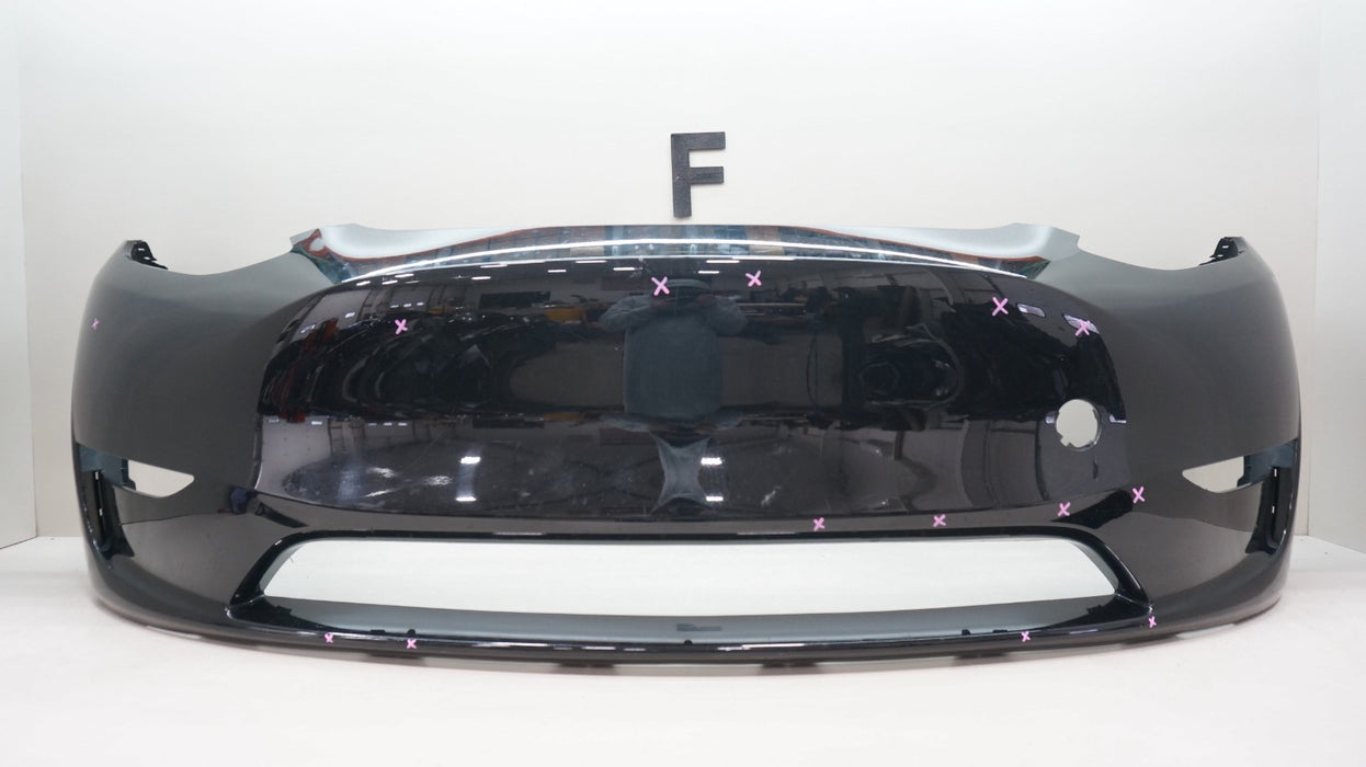 2020-2024 TESLA MODEL Y FRONT BUMPER COVER PANEL 1493745-00-A OEM