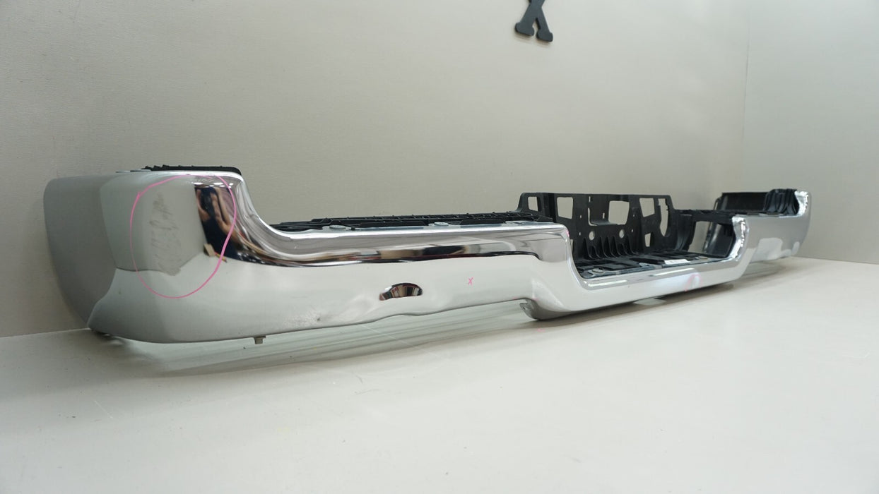 2019-2023 DODGE RAM 1500 REAR CHROME BUMPER COVER OEM 68404443AB