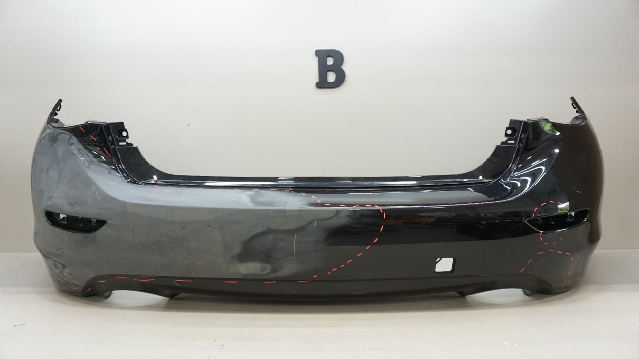 2014-2017 INFINITI Q50 BASE HYBRID PREMIUM REAR BUMPER COVER OEM 85022-4GA0H