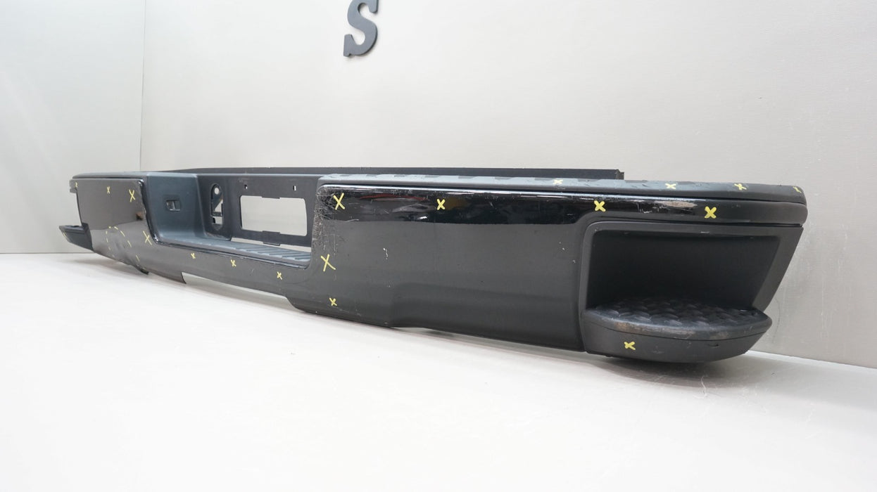 2014-2018 GMC SIERRA / CHEVROLET SILVERADO 1500 REAR METAL BUMPER OEM 84078016