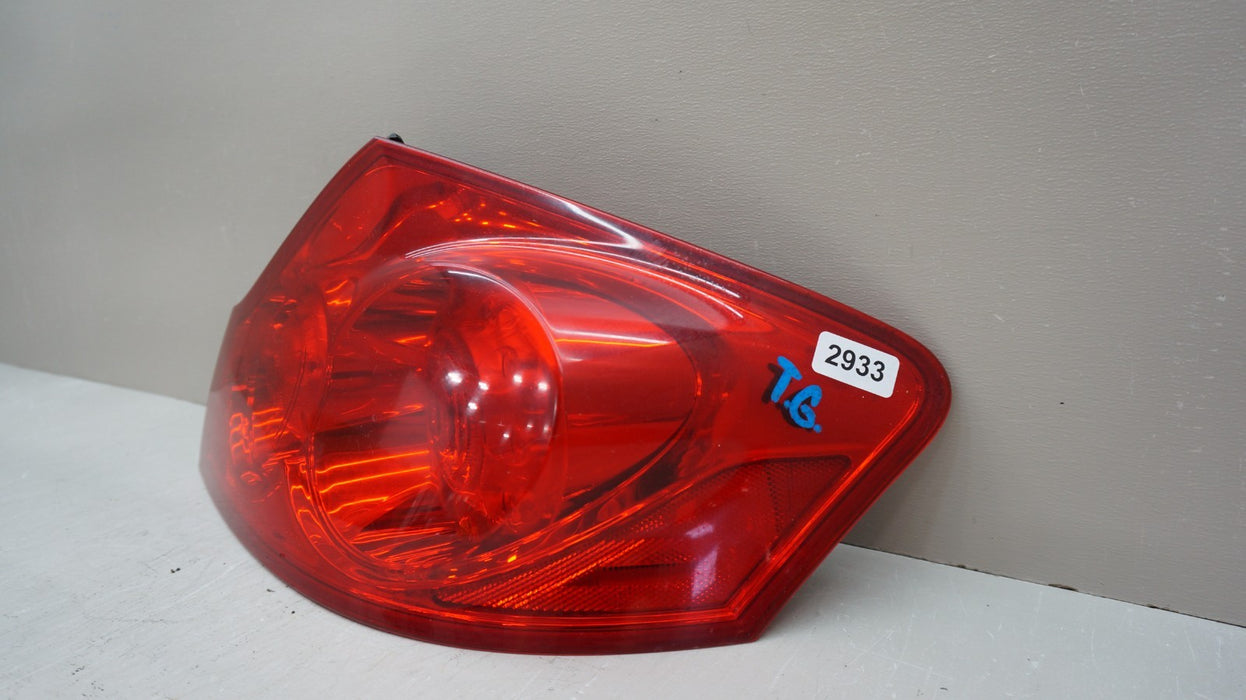 2009-2013 INFINITI G37 SEDAN REAR RIGHT PASSENGER SIDE OUTER LED TAIL LIGHT OEM