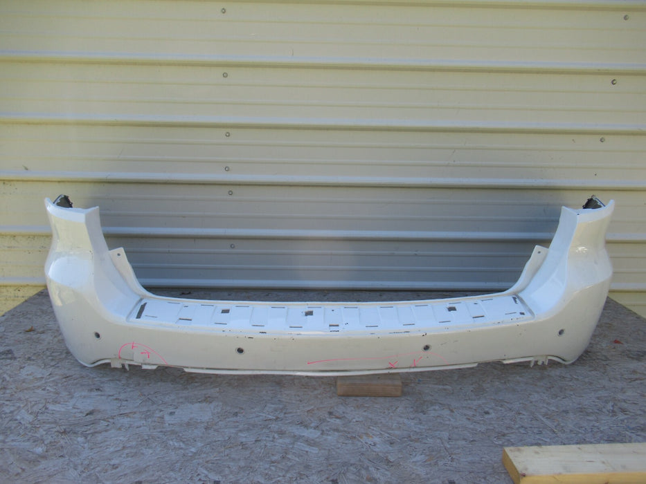2014-2019 DODGE DURANGO REAR BUMPER COVER PANEL PLASTIC WHITE 1XV05TRMAA OEM