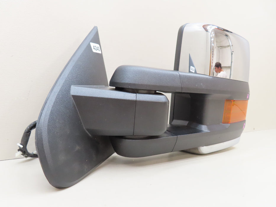 2015-2018 CHEVROLET/GMC SILVERADO-SIERRA 1500 TOWING LEFT DRIVER SIDE MIRROR OEM