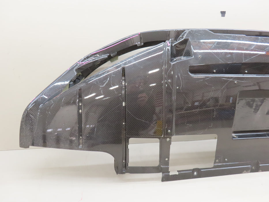 2017-2020 ASTON MARTIN VANTAGE REAR BUMPER COVER DIFFUSER CARBON FIBER OEM