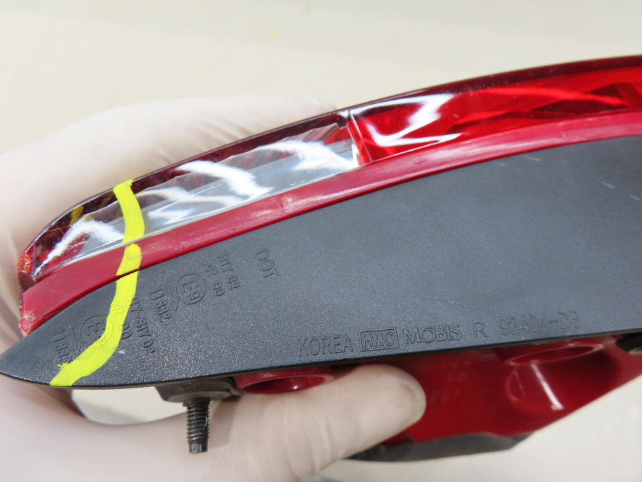 2016 2017 2018 HYUNDAI TUCSON REA RIGHT PASSENGER TAIL LIGHT INNER OEM 92404-D3