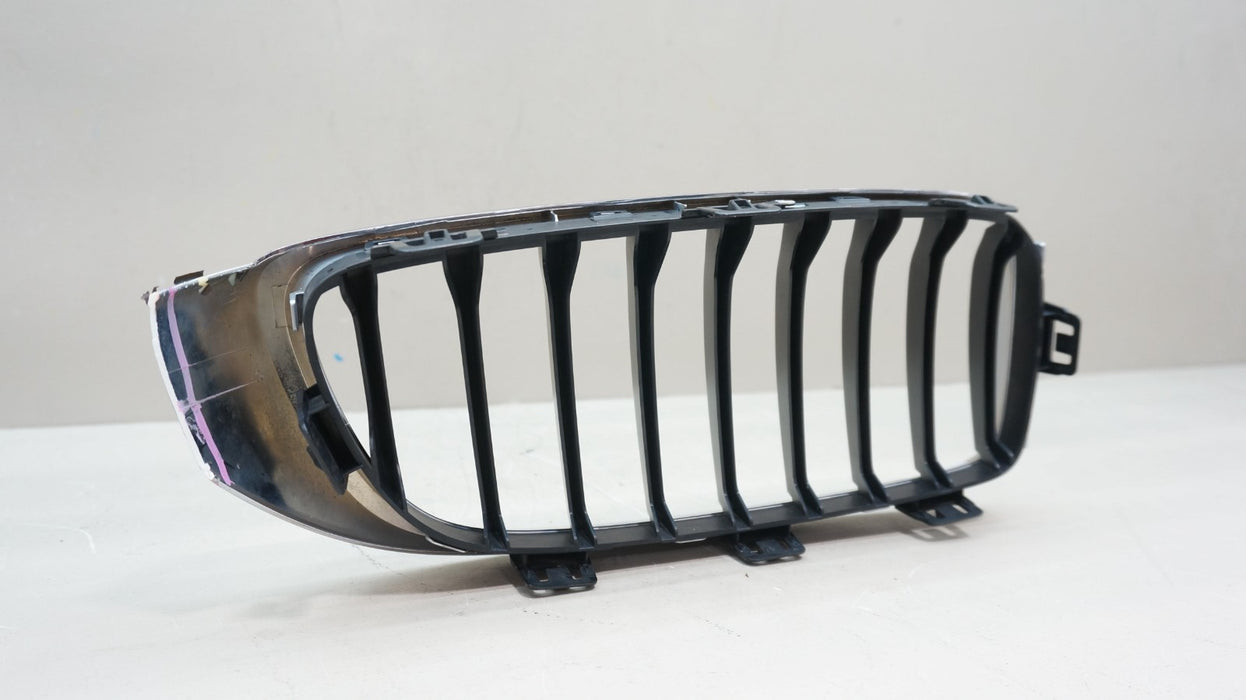 2014-2017 BMW 4 SERIES FRONT LEFT KIDNEY RADIATOR GRILLE GRILL OEM