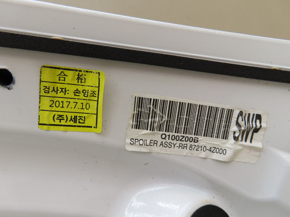 2013-2018 HYUNDAI SANTA FE SPORT REAR SPOILER OEM 87210-4Z000